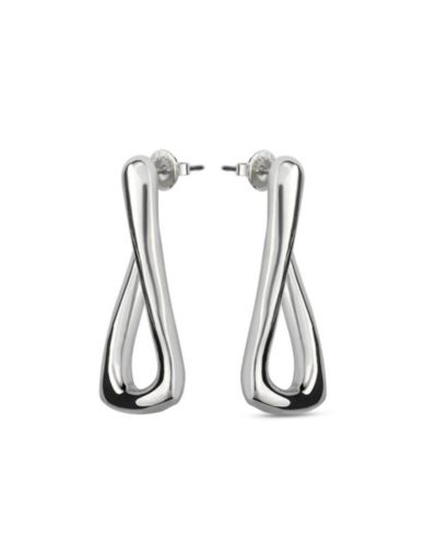 UNOde50 Link Shaped Metal Alloy Earrings