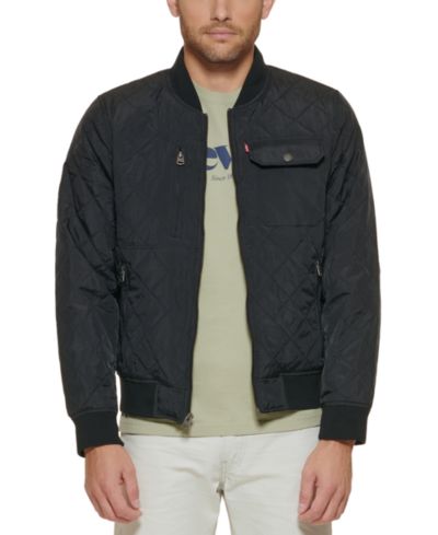 Levi's® Men's Regular-Fit Diamond-Quilted Bomber Jacket