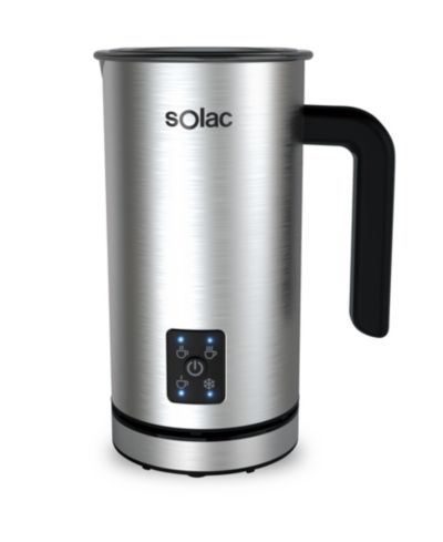 SOLAC Pro пенообразователь для молока и миксер для горячего шоколада из нержавеющей стали