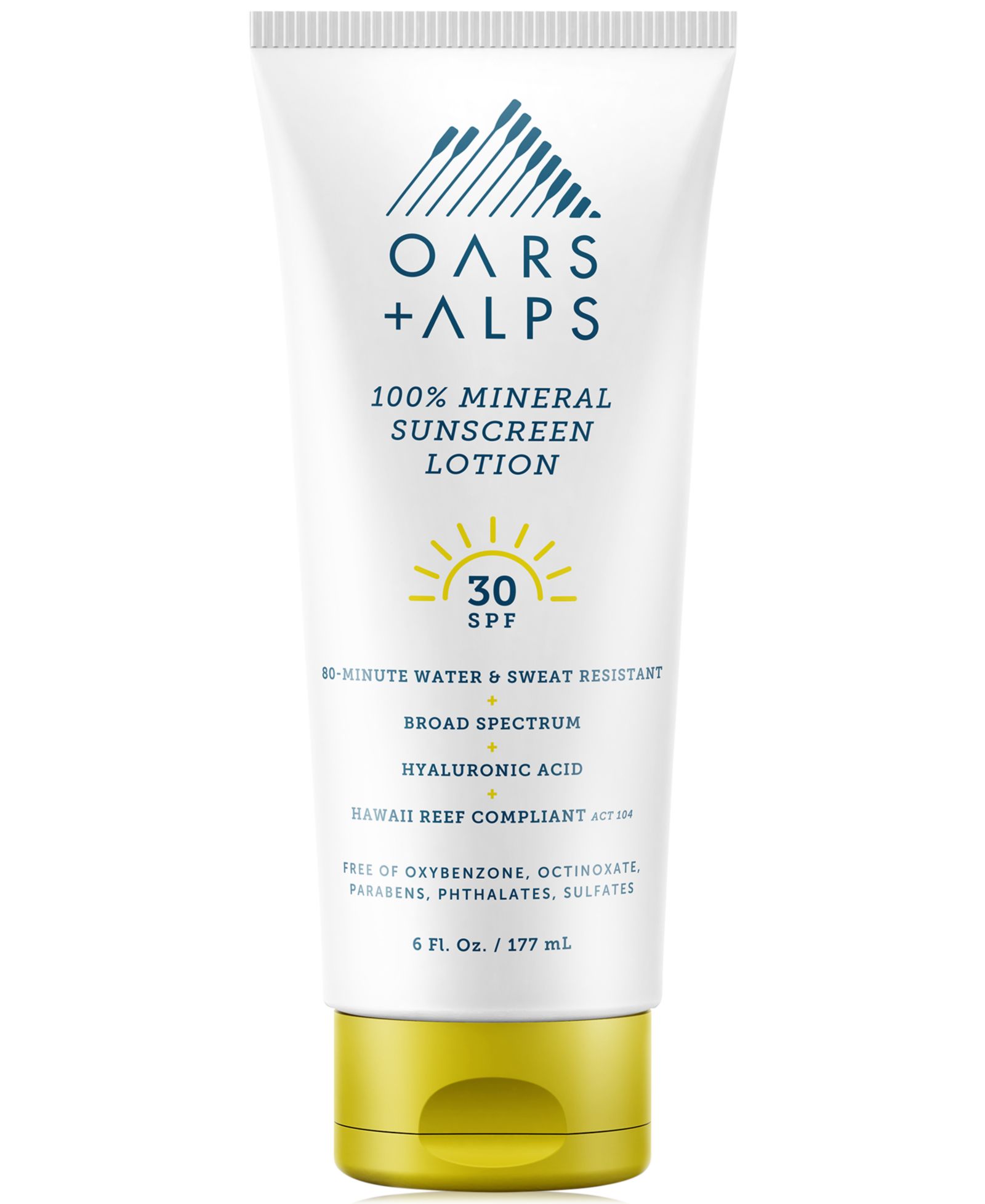 Oars + Alps 100% Mineral Sunscreen Lotion SPF 30