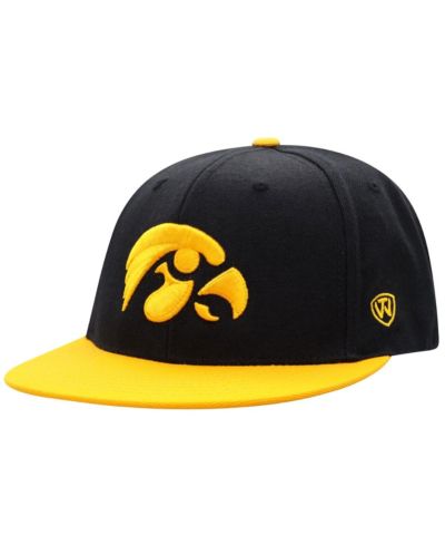Мужская кепка Top of the World Iowa Hawkeyes, двухцветная, черная и золотая