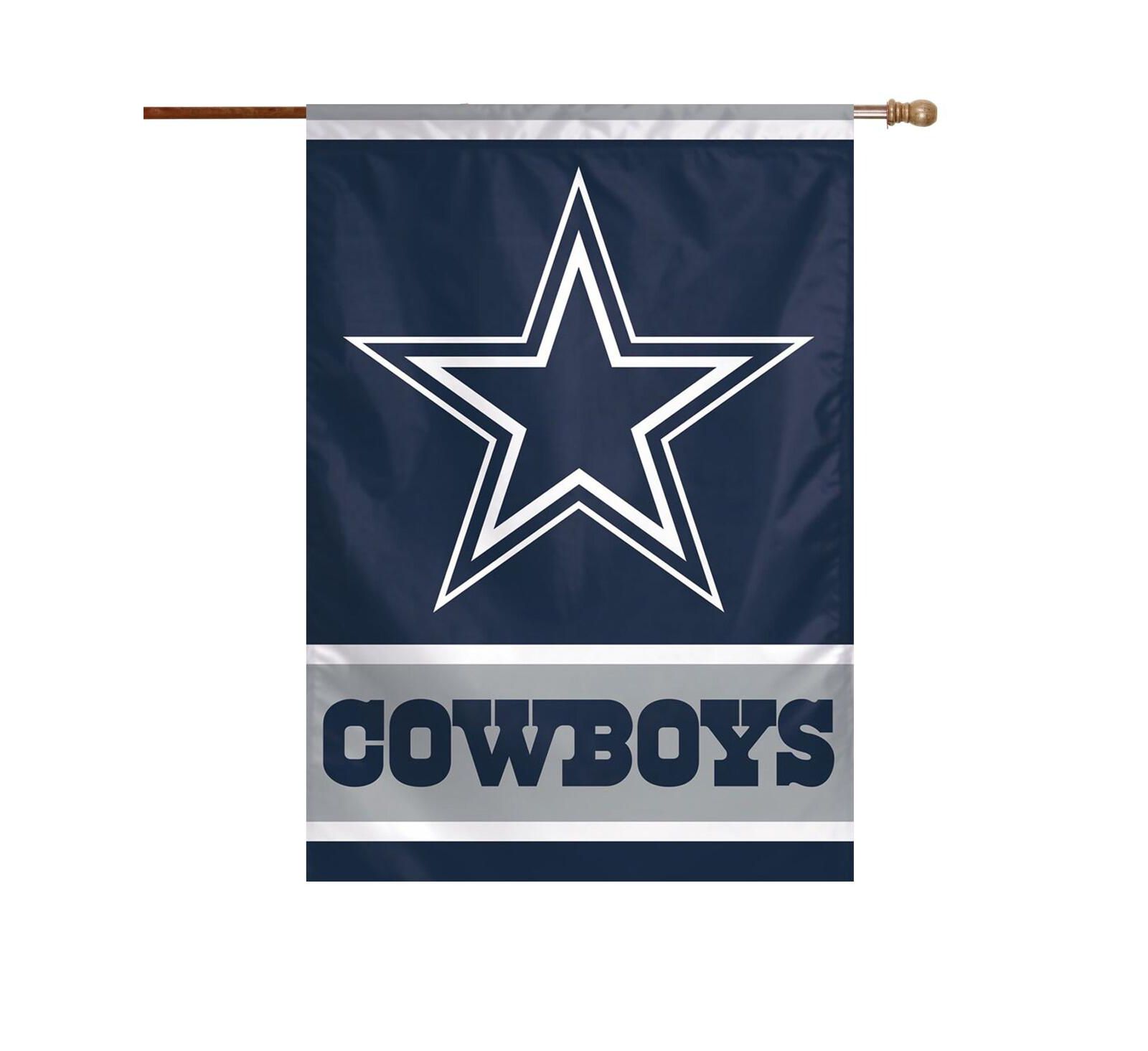 WinCraft Dallas Cowboys 28" x 40" Primary Logo House Flag