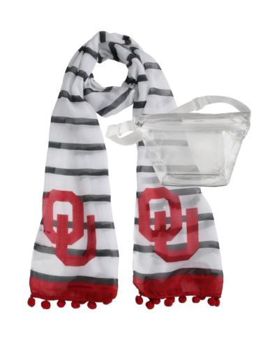 Женский набор поясная сумка и шарф Oklahoma Sooners