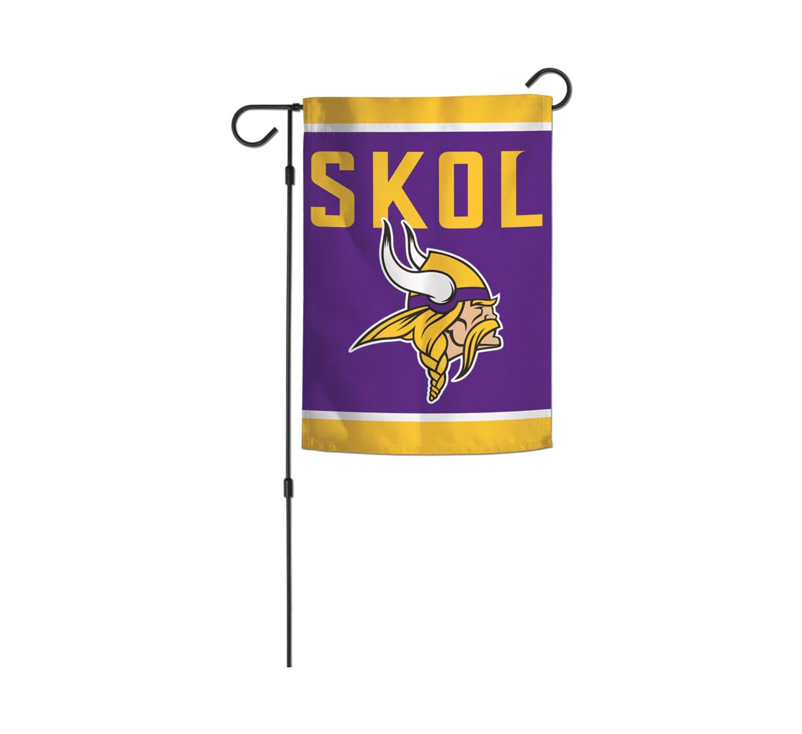 Садовый флаг WinCraft Minnesota Vikings 2-Sided 12'' x 18''