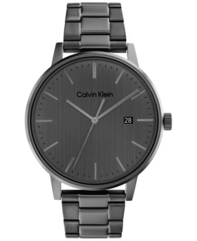 Calvin Klein Gray Stainless Steel Bracelet Watch 43mm