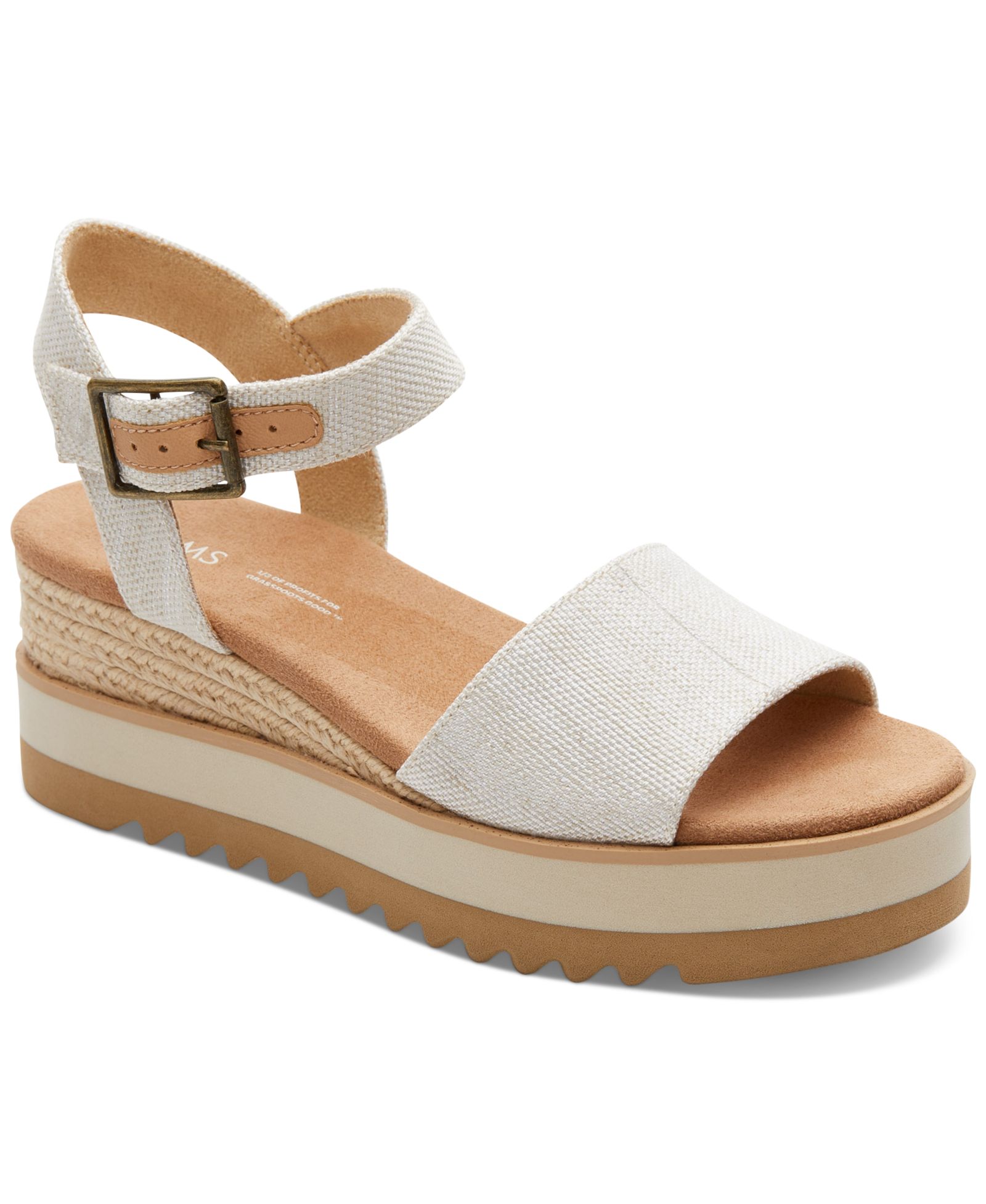 TOMS Женские сандалии Diana Platform Wedge