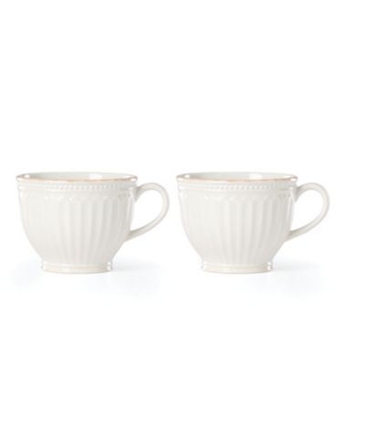 Набор кружек French Perle Groove Latte 2 Piece