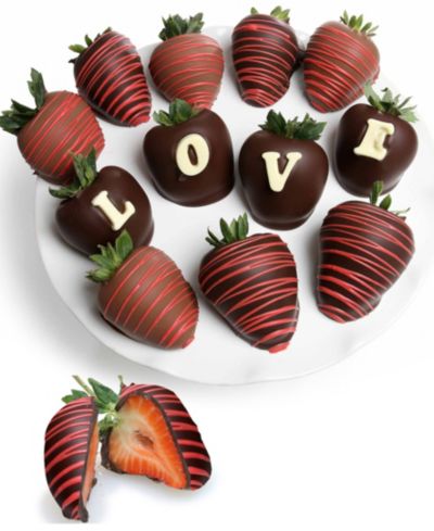 Chocolate Covered Company Love Berry Gram бельгийский шоколад, 12 шт