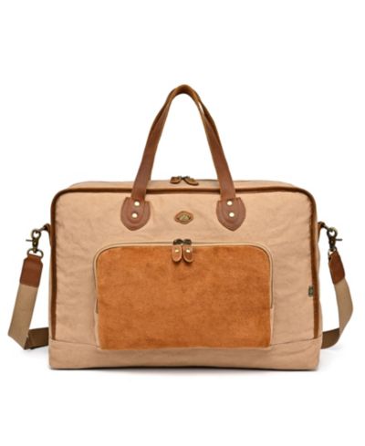 TSD Brand Valley Oak большая холщовая сумка Weekender Bag