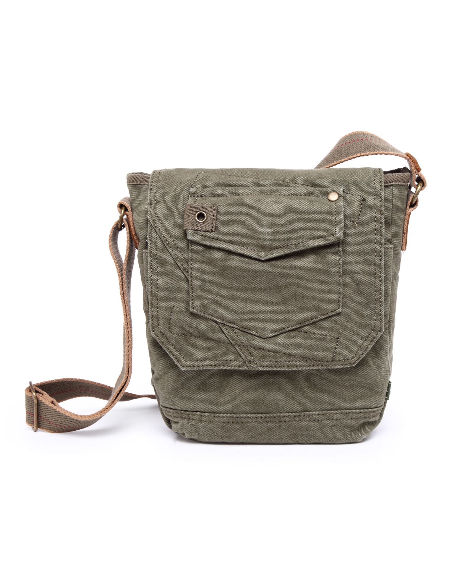 Сумка через плечо TSD Brand Spring Palm Canvas Crossbody