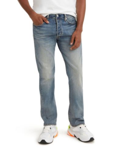 Levi's Мужские джинсы 501 Original Fit с пуговицами и эластичной тканью