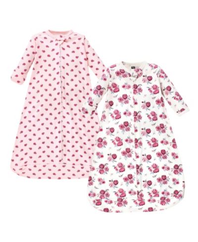 Спальный мешок Hudson Baby Baby Girls Hudson Cotton Long-Sleeve Wearable
