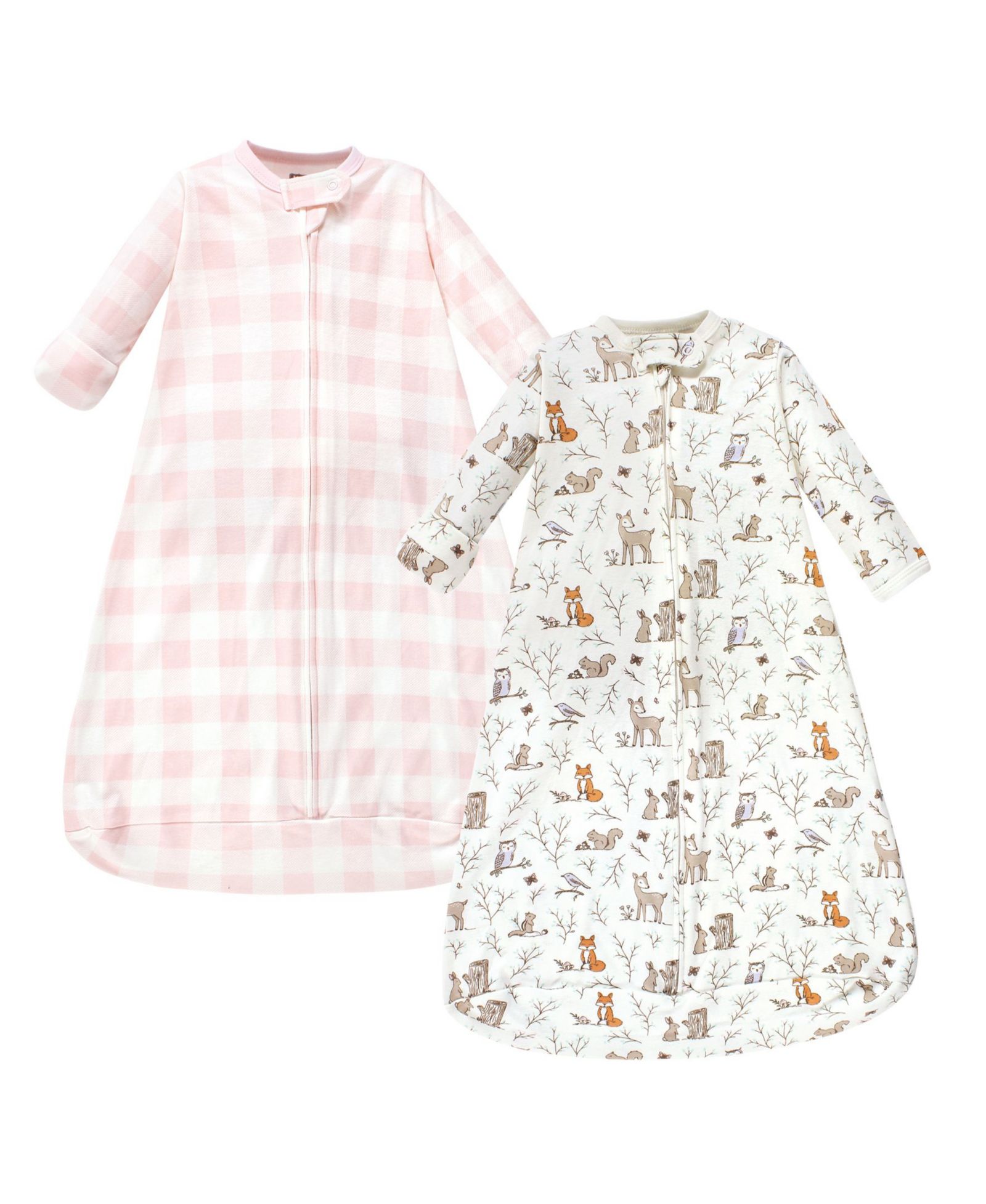 Спальный мешок Hudson Baby Baby Girls Hudson Cotton Long-Sleeve Wearable