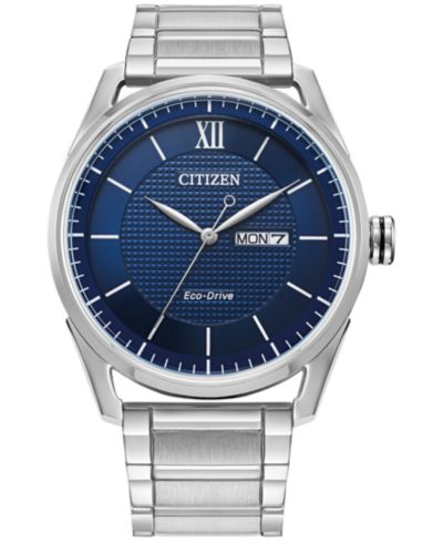 Часы Citizen Eco-Drive Men's Classic Stainless Steel Bracelet 42mm