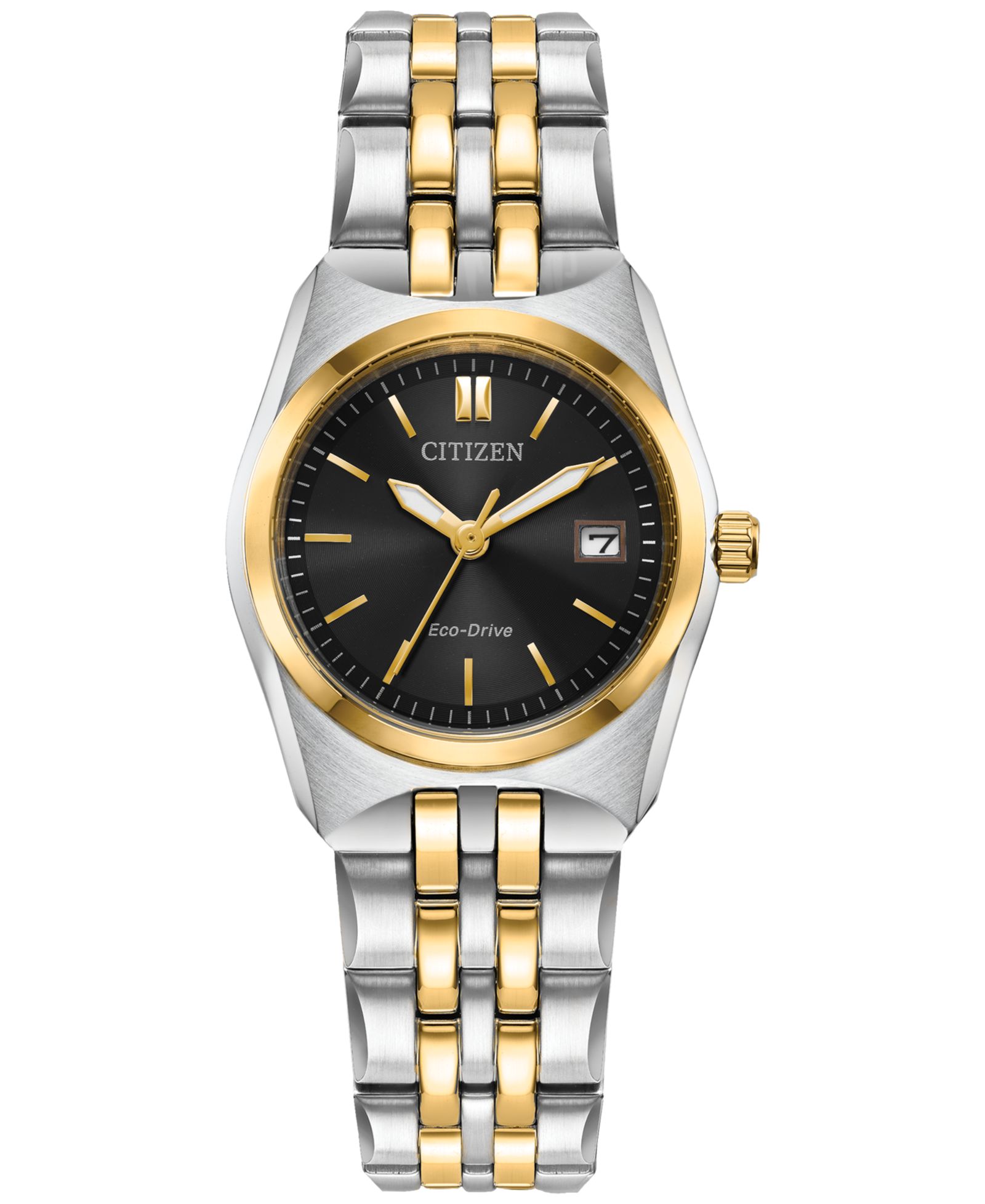 Женские часы Citizen Eco-Drive Corso Two-Tone Stainless Steel Bracelet 28mm