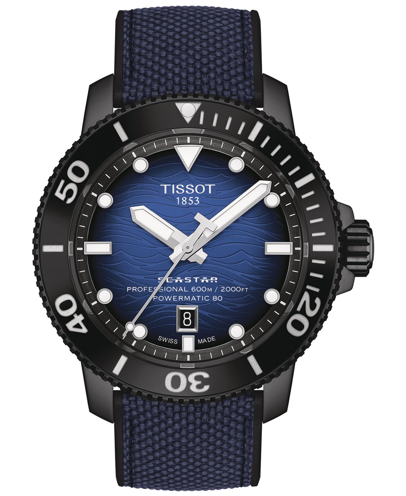 Мужские часы Tissot Seastar 2000 Professional Automatic 46mm