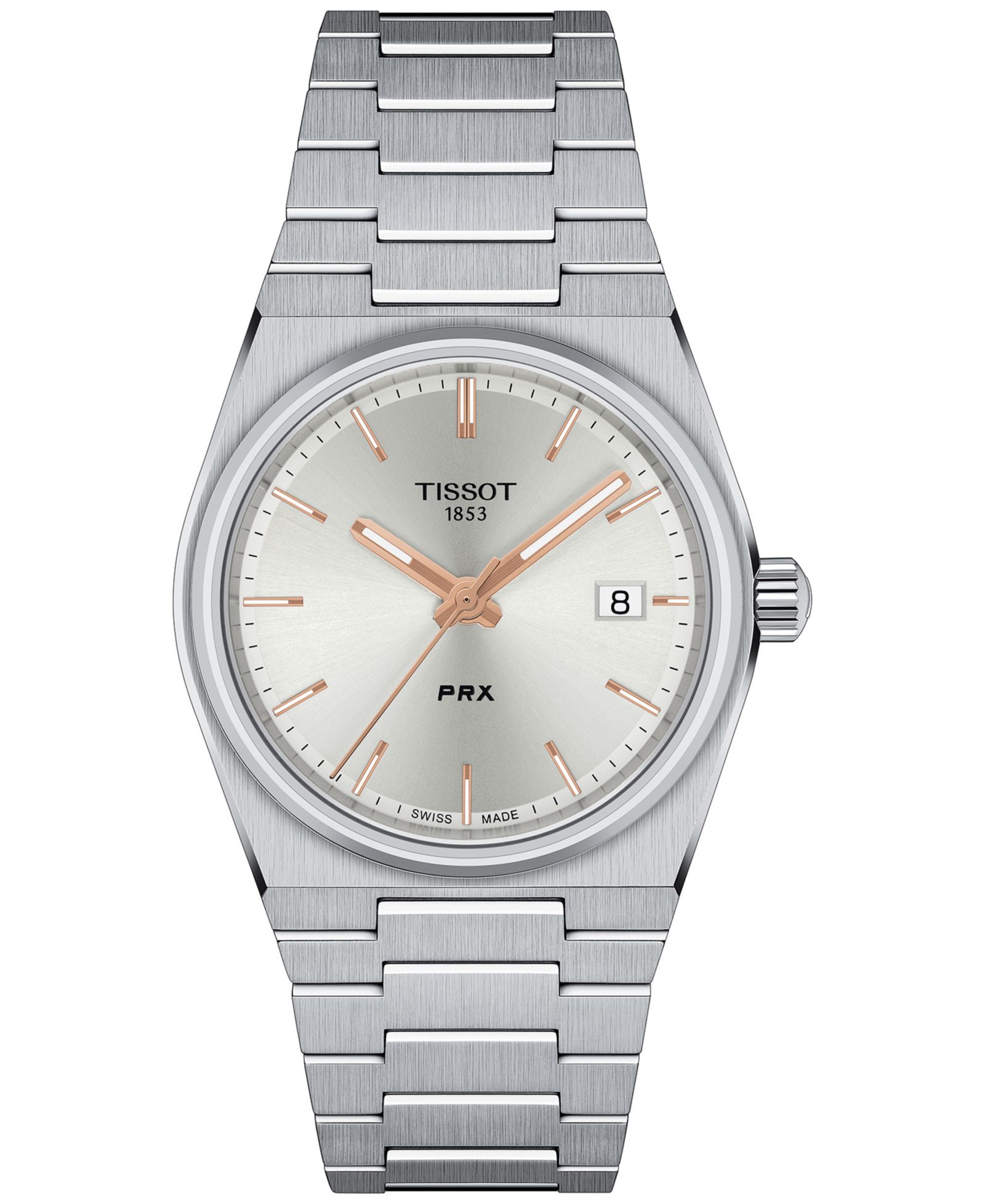Унисекс часы Tissot PRX со стальным браслетом 35mm