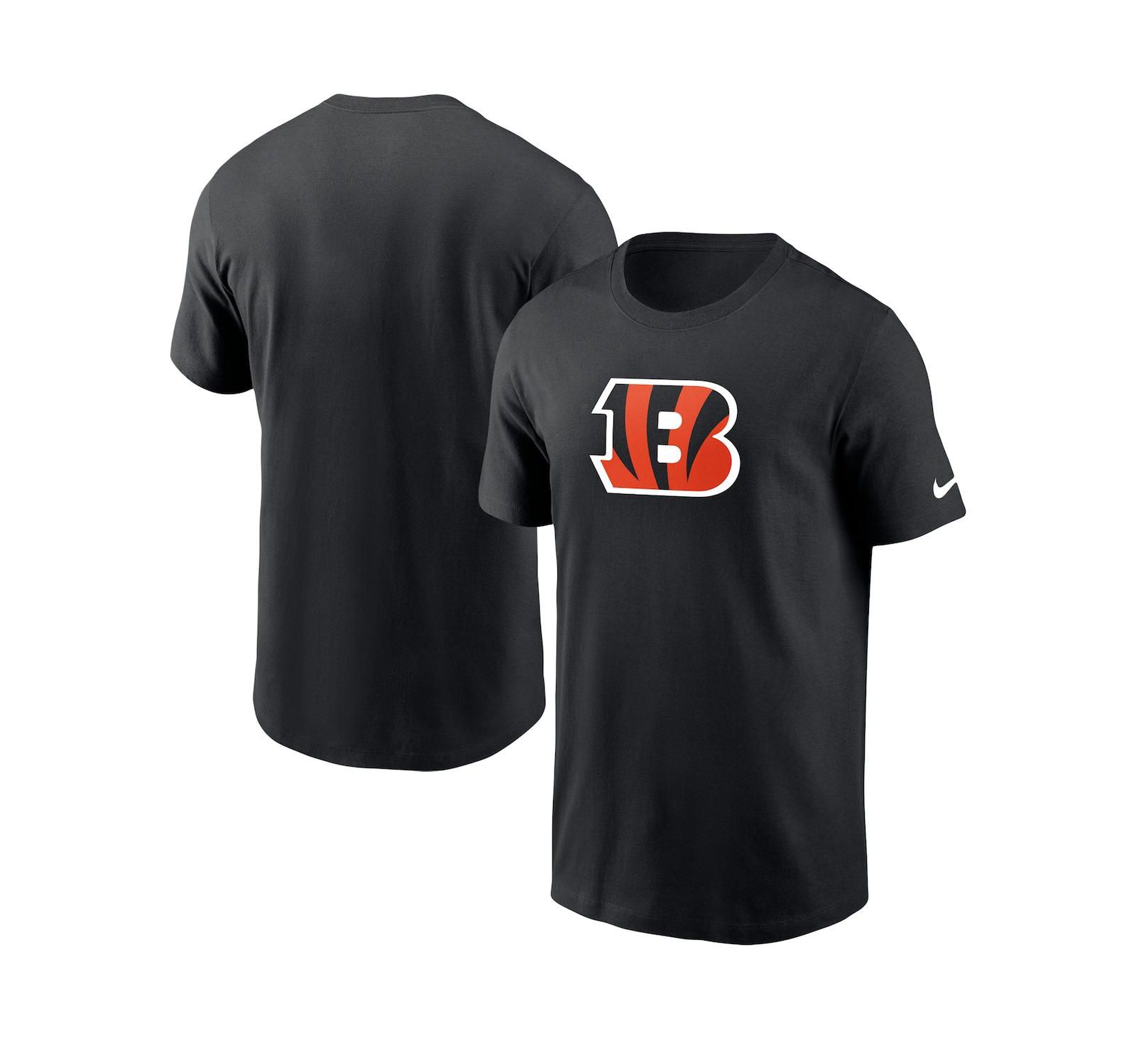 Men's Nike Black Cincinnati Bengals Team Primary Logo T-shirt