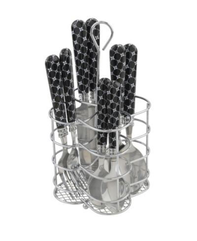 Набор столовых приборов French Home Bistro Abstract Butterfly Stainless Steel, 16 Piece, Service for 4