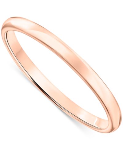 Обручальное кольцо Comfort Fit 2mm 14k Gold