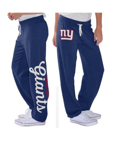 Women's G-III 4Her by Carl Banks Мужские флисовые брюки Royal New York Giants Scrimmage