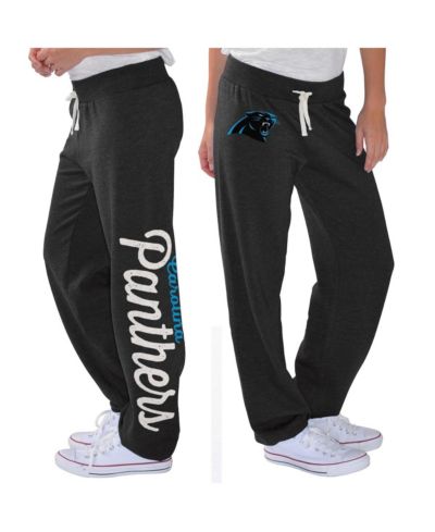 Женские брюки G-III 4Her by Carl Banks fleece Carolina Panthers черные