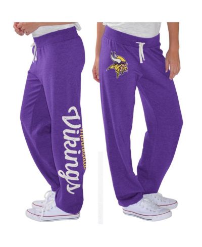 Женские брюки G-III 4Her by Carl Banks Purple Minnesota Vikings Scrimmage Fleece