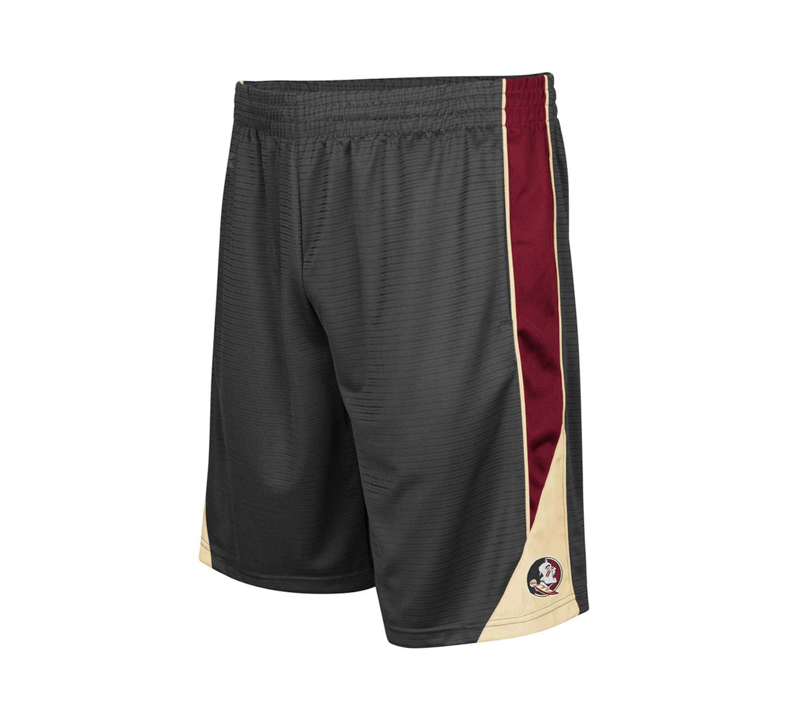 Men's Colosseum Charcoal Florida State Seminoles Turnover Shorts