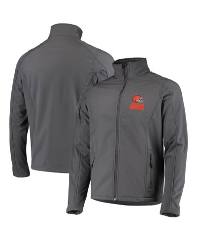 Мужская куртка Dunbrooke Charcoal Cleveland Browns Sonoma Softshell Full-Zip