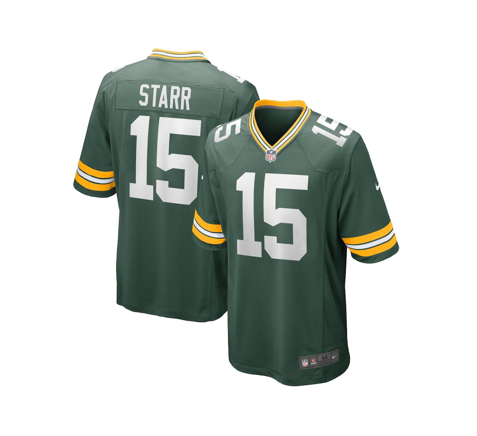Nike Мужская игровая дおすすめси Bart Starr Green Bay Packers