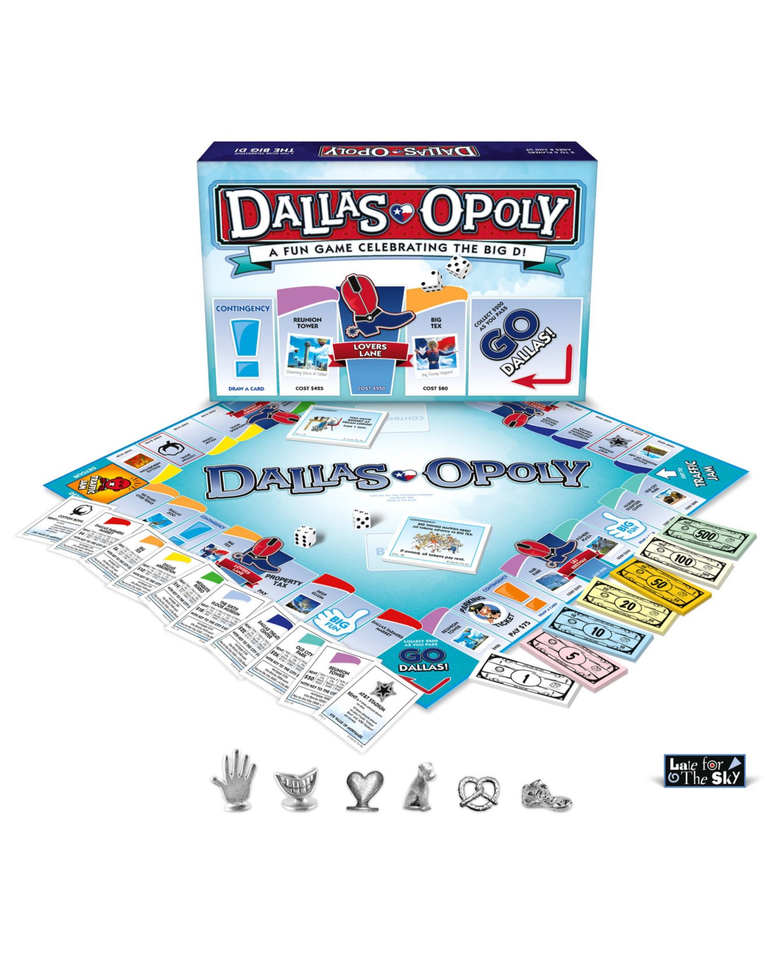 Dallas-opoly Настольная игра Monopoly