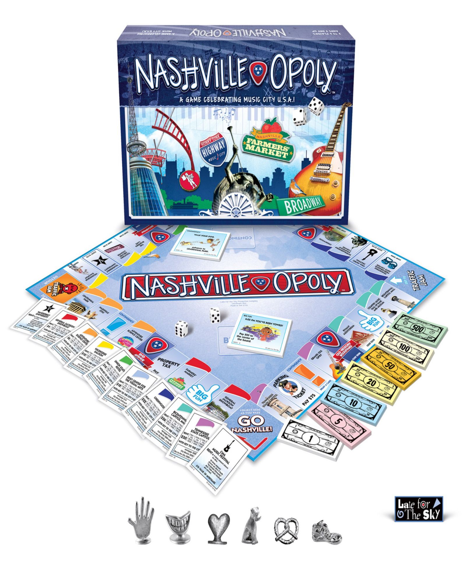 Настольная игра Nashville-Opoly