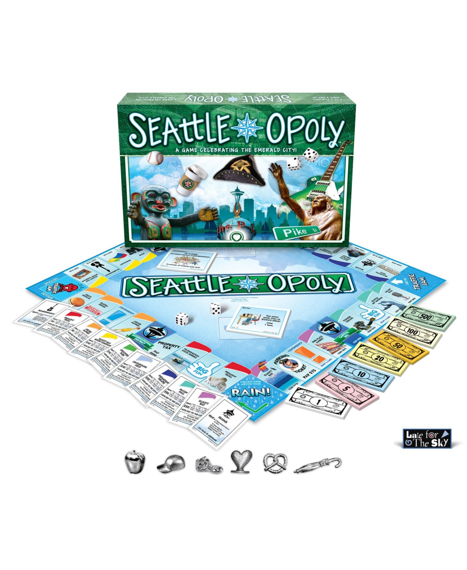 Seattle-Opoly настольная игра