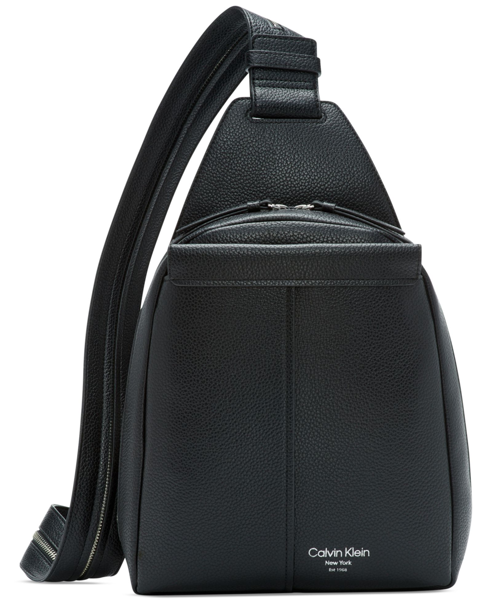 Calvin Klein Millie Convertible Leather Sling Bag, Backpack