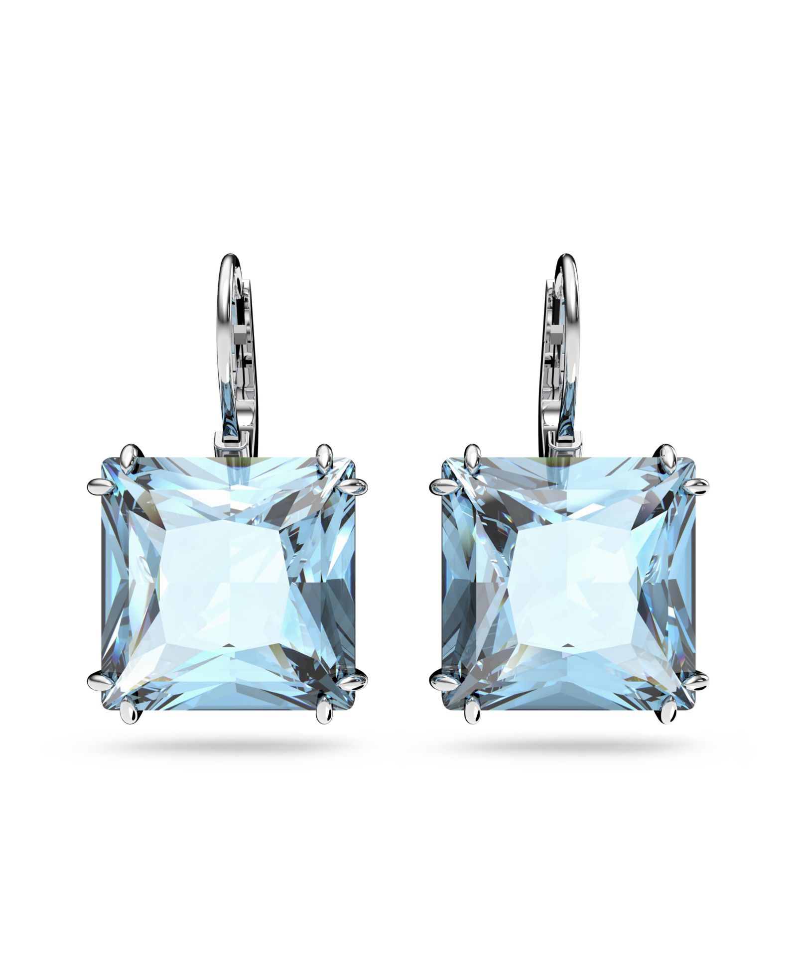 Серьги Swarovski Silver-Tone Millenia Square Cut Drop