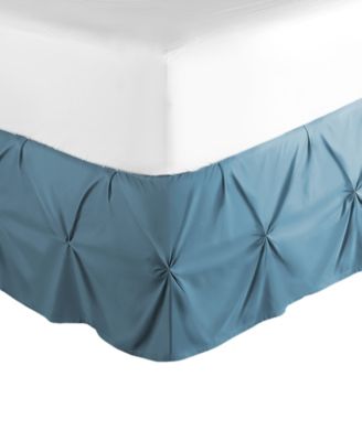 Nestl Bedding 14" Tailored Pinch Pleated Bedskirt, Full