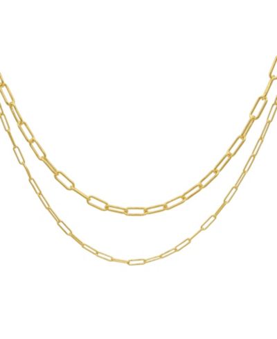 Набор цепочек ADORNIA Paper Clip Chain Set