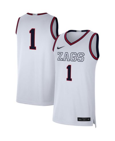 Мужская баскетбольная джерси Nike Gonzaga Bulldogs Limited White