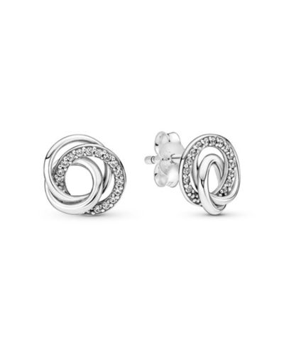 Pandora Family Always Encircled Stud Earrings