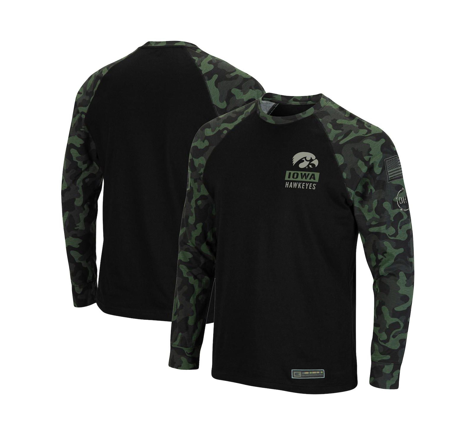 Мужская футболка Colosseum Iowa Hawkeyes OHT Military Camo