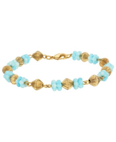 Женский браслет 2028 Flower Bead