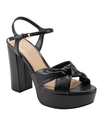 Женские босолежки Marc Fisher Women's Deren High Block Heel Platform Sandals
