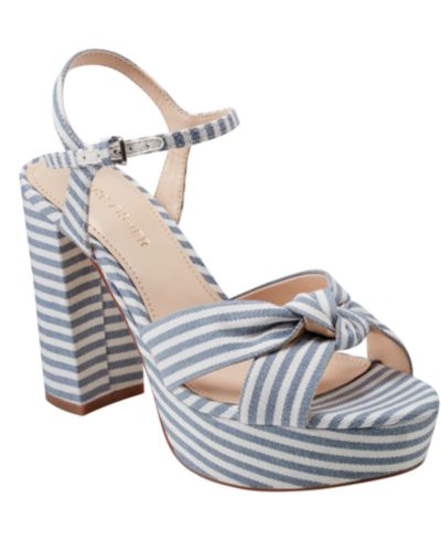 Женские босолежки Marc Fisher Women's Deren High Block Heel Platform Sandals