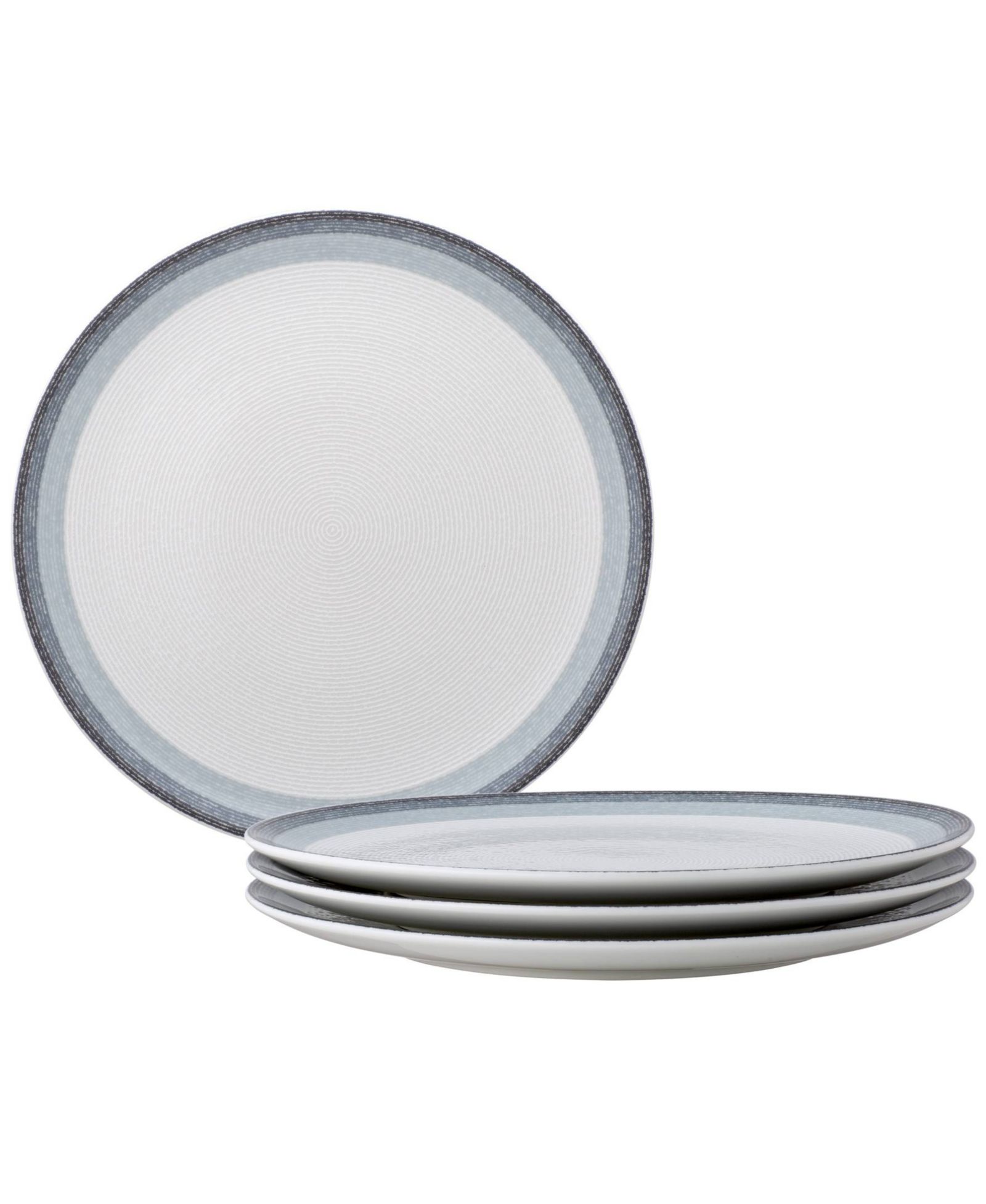 Набор обеденных тарелок Noritake Colorscapes Layers Coupe, 4 шт., 11"