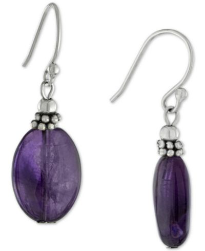 Giani Bernini серьги Amethyst Drop (11 ct. t.w.) из стерлингового серебра