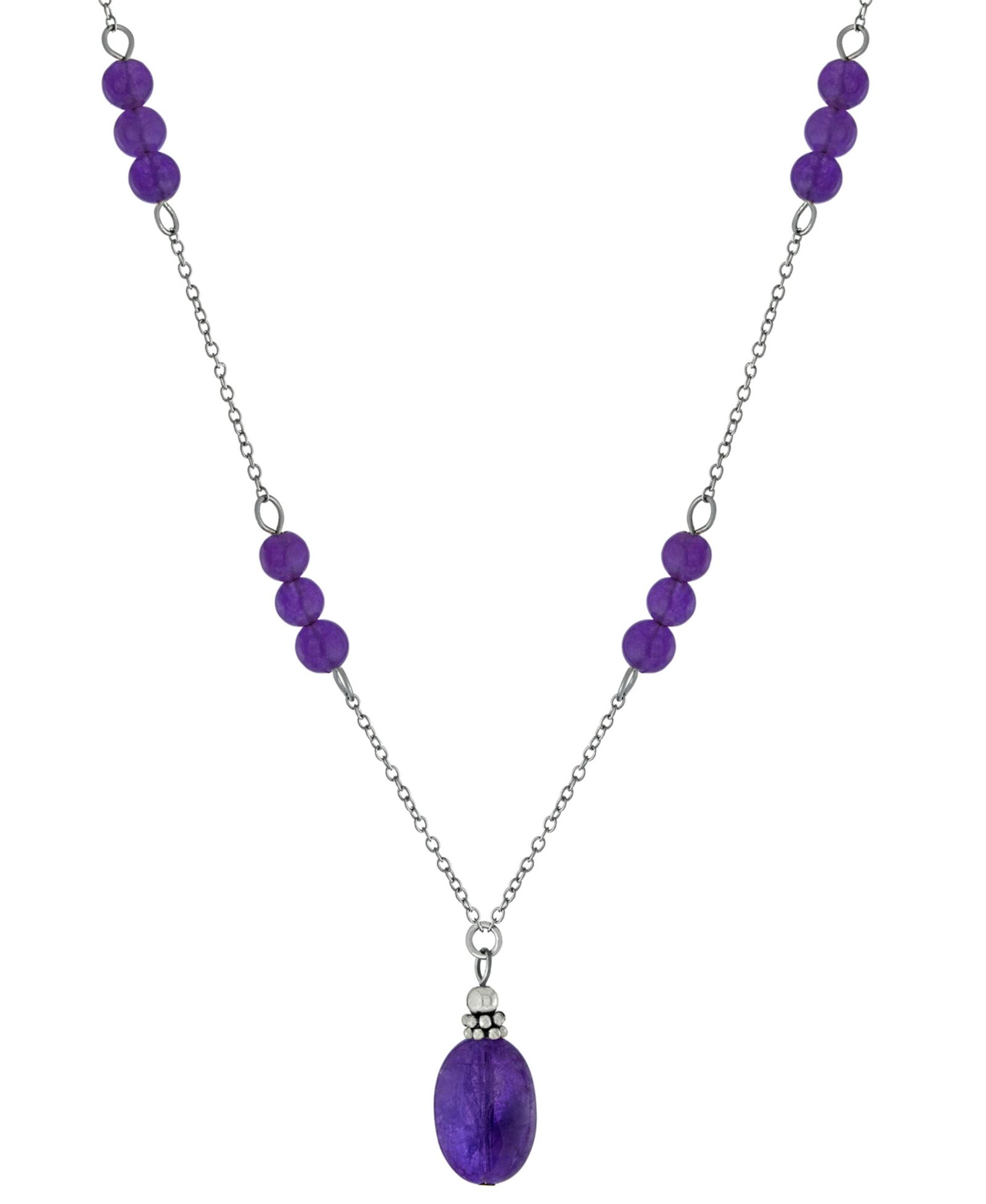 Подвеска Giani Bernini Rose Quartz Bead 18" в серебре