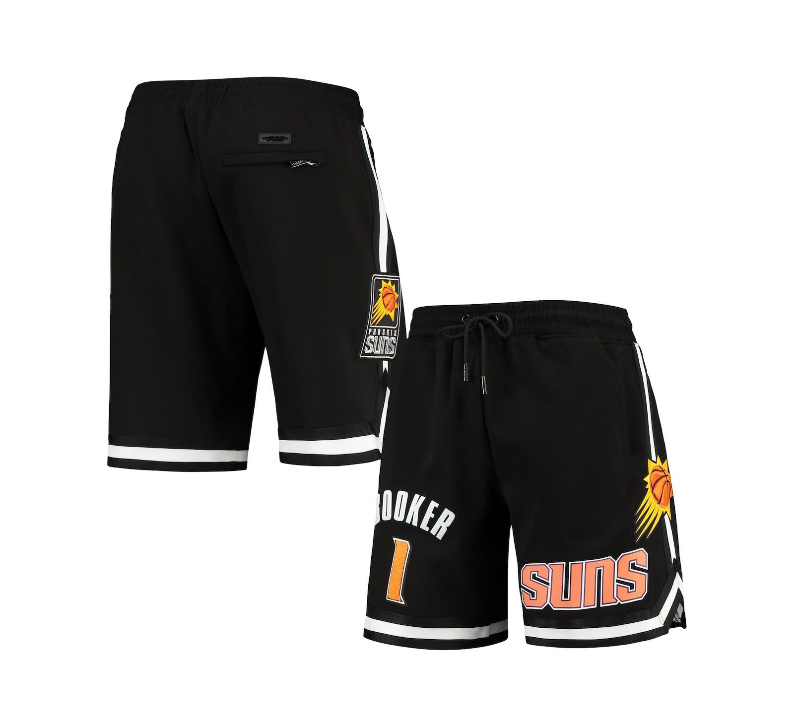 Men's Pro Standard Devin Booker Black Phoenix Suns Team Player Shorts