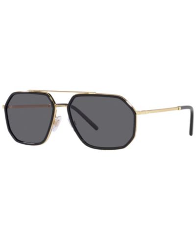 Dolce&Gabbana Мужские поляризационные солнцезащитные очки DG2285 60