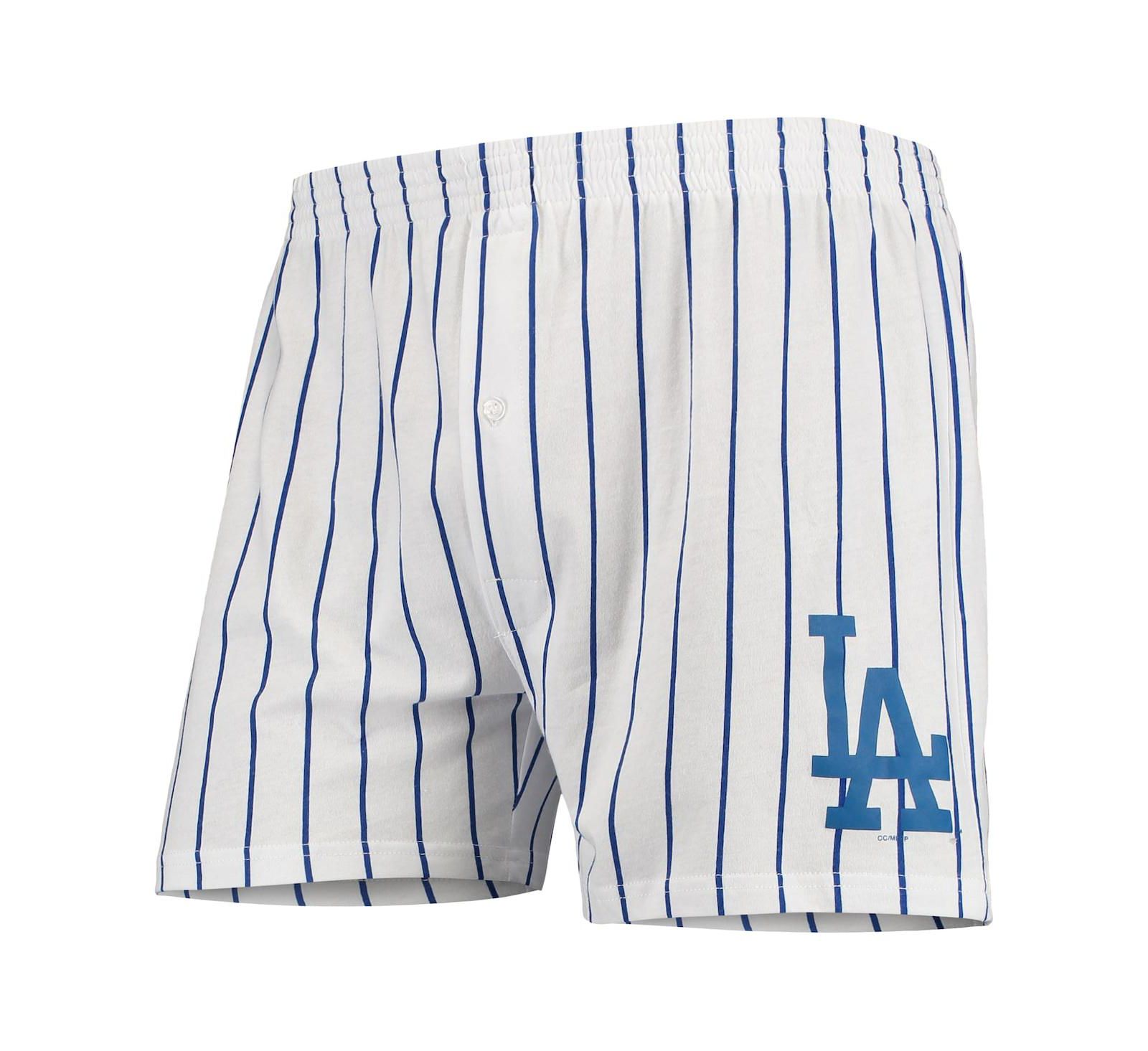 Men's White Los Angeles Dodgers Vigor Boxer Shorts
