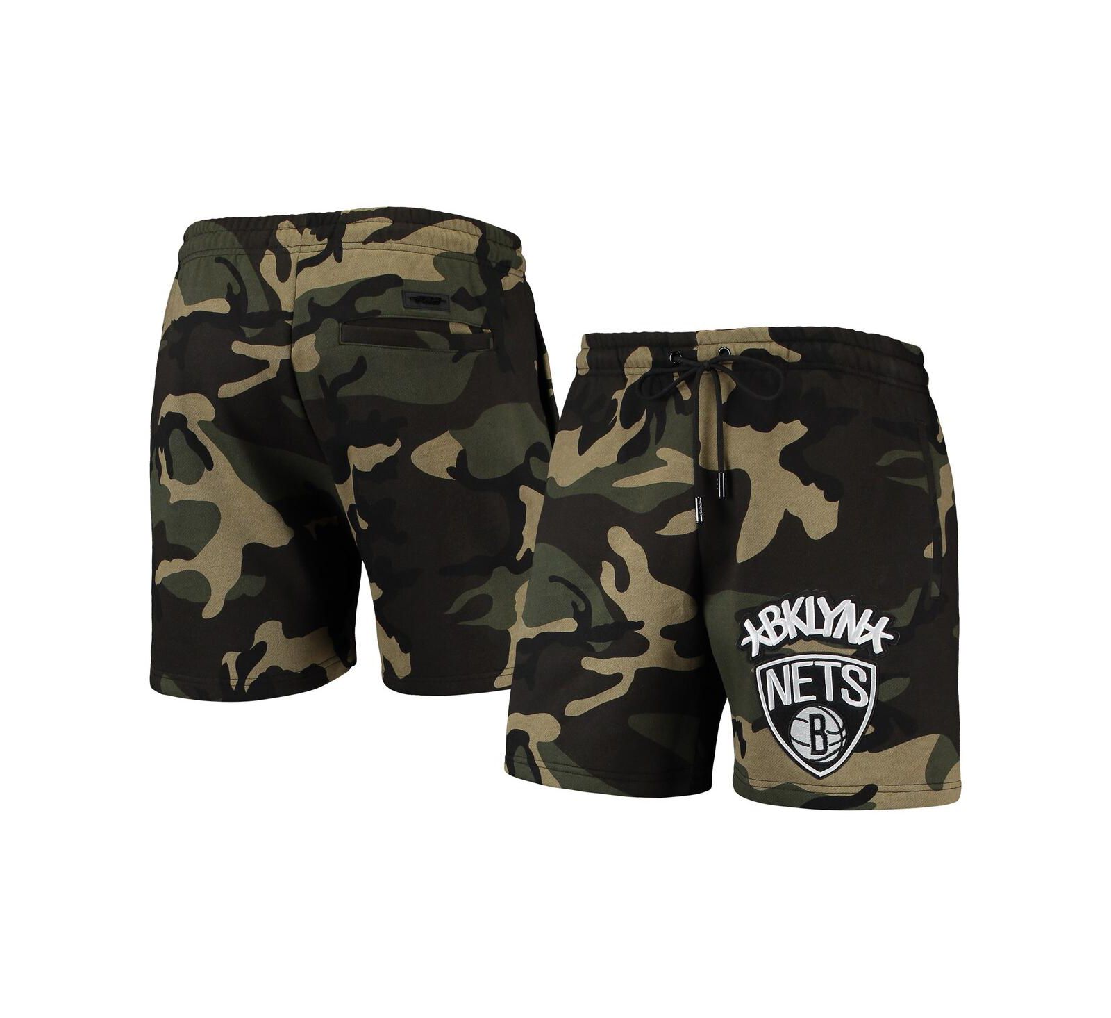 Men's Camo Brooklyn Nets Team Shorts